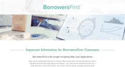 Desktop Screenshot of borrowersfirst.com